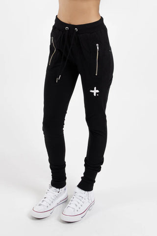 Escape Trackies Staple - Black/White