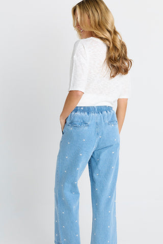 Star Denim Joggers - Denim - BB8597-DEN - All About A Girl