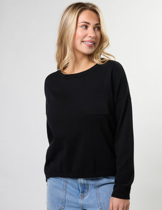 Street Pocket Jumper - Black