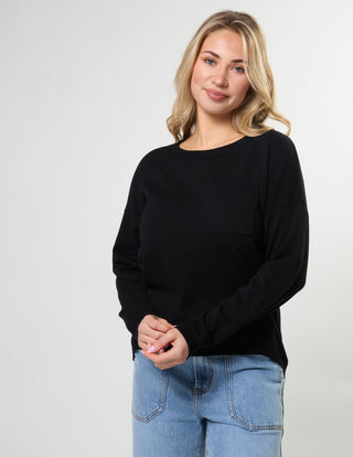 Street Pocket Jumper - Black