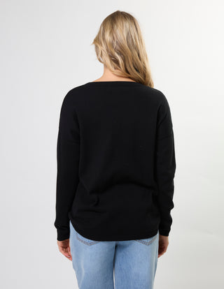 Street Pocket Jumper - Black