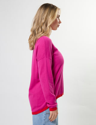 Street Pocket Jumper - Crimson crush