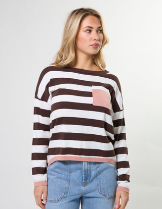 Street Pocket Jumper - Liquorice