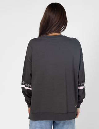 Sunday Sweater - Steel Grey Raceway