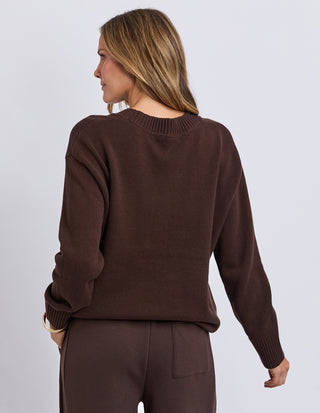 Taylor Knit - Coffee Bean