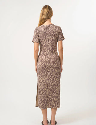 Tilly Dress - Leopard - SG26SS458 - All About A Girl