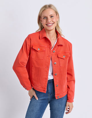 Tilly Jacket - Tangello - 81D1429.TANG - All About A Girl