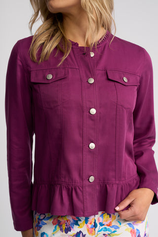 Sawyer Jacket - Plum