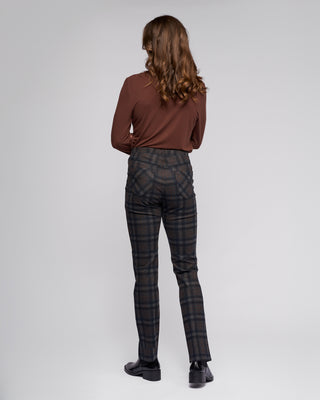 Slim Leg Pull On Ponti Pants - Nomad