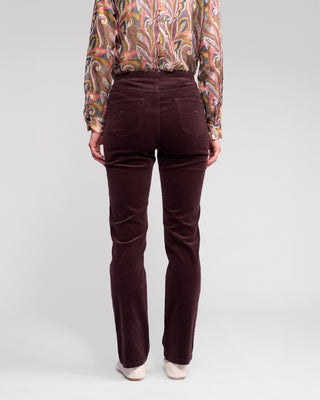 Bay Cord Pull On Pants - Merlot SS