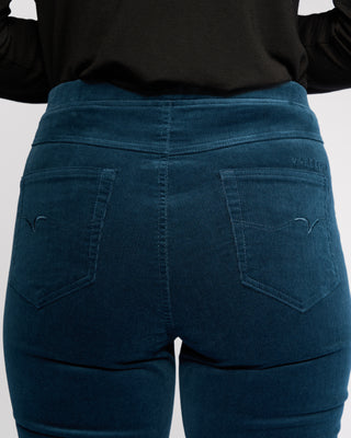 Bay Cord Pull On Pants - Petrol SS