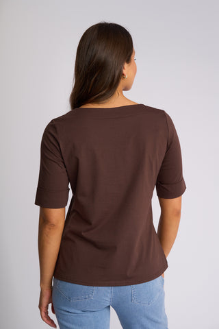 Hudson Top - Chocolate