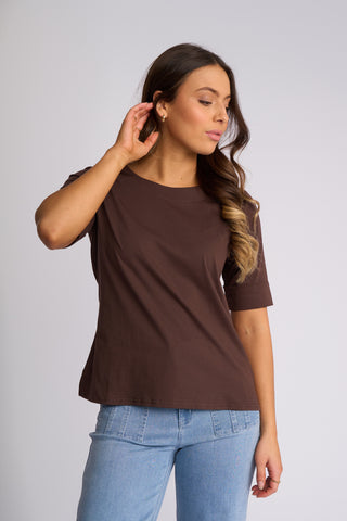 Hudson Top - Chocolate