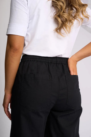 Vassalli Dione Pants Black, Detail | AAAG