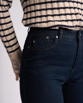 Vassalli Reign Jean Indigo Denim - Detail view | AAAG