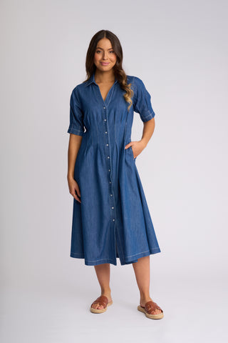 Addie Dress - Ocean