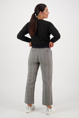 Vassalli 7/8 Pants With Elastic Back Waist - Kent - 5963AK - allaboutagirl