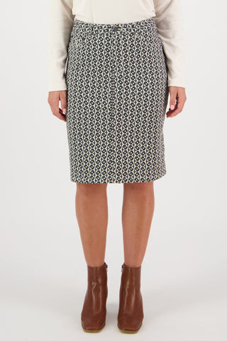 Vassalli Lightweight Printed Skirts - Vault - 372AV - allaboutagirl