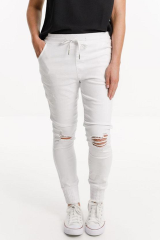 Weekender Jeans - White $50