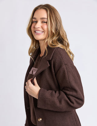 Whistler Coat - Coffee Bean