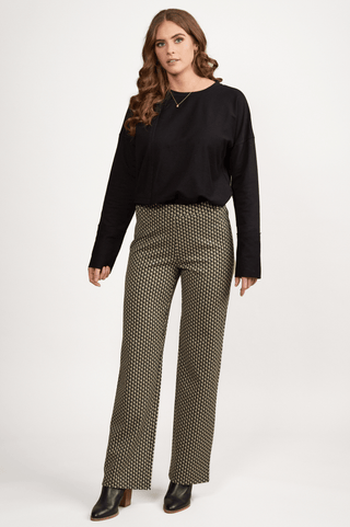 Wide Leg Pull On Pants - St Ives - 295 - All About A Girl